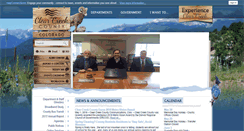 Desktop Screenshot of co.clear-creek.co.us